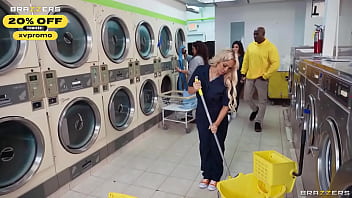 Preview 1 of Mother Love Sond - Laundromat Loads.Luna Luxe / Brazzers/ Enter XVPROMO on official site for discount