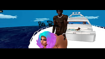 Preview 3 of Kids Cheating - big booty cheat bitch fuck me in her bf crib