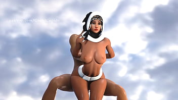 Preview 1 of Paryna Xnxx - Pharah punished on the mountain