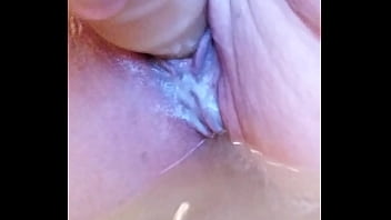 Preview 3 of Chinese Gorgeous Dark - Creamy Bathtub solo dildoing