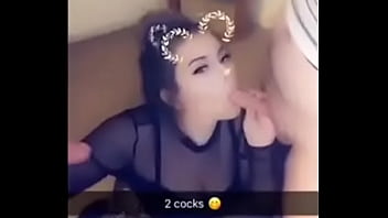 Preview 2 of Gents Was Xvideo - Amelia Skye mmf threesome blowjob - teaser