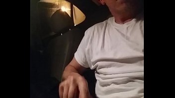 Preview 3 of Granny Dog Sez - Playing with my hard white cock