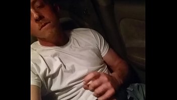 Preview 1 of Granny Dog Sez - Playing with my hard white cock