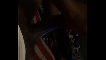 Preview 2 of Tied Down Anal Gangbang - Is my dick big?