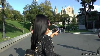 Preview 1 of Zabrdastri Xxx - Tied up gagged slaves humiliated in public
