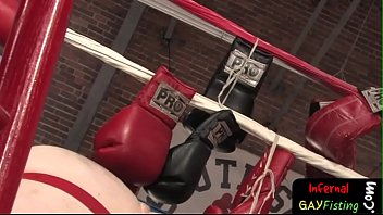 Preview 2 of Abbey Tubes - Extreme bdsm gay gets ass full of fist
