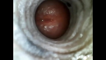 Preview 2 of Kanty Parker - Cumming Inside Clear Fleshlight View Inside Down Hole Hot