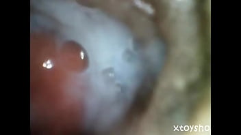 Preview 4 of Kanty Parker - Cumming Inside Clear Fleshlight View Inside Down Hole Hot