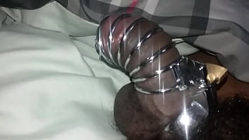 Preview 2 of Led Pencil On Pussy - My First Cock cage
