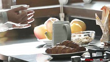 Preview 1 of Japanese Step Daughter Caught - girlfriend breakfast