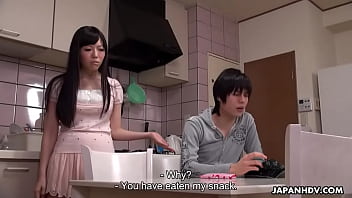 Preview 3 of Angelas Sweaty Feet - Japanese student,  Yuri Kurosaki sucks her teacher&#039_s fat dick,  uncensored