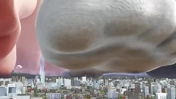 Preview 2 of Nixon Taylor - Giga MMD Giantess