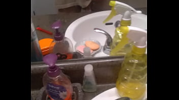 Preview 3 of Kagne Linn Cartwr - Piss in the sink with slut watching