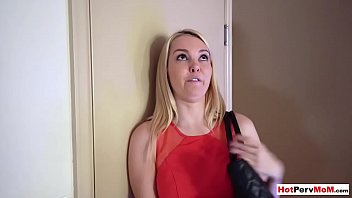 Preview 1 of Strong Insest Porn - MILF stepmom lures me into sex but we almost got caught