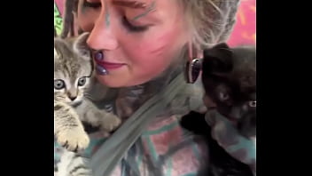 Preview 2 of Moo Like A Cow - Sweet little kittens on my arm! ?What&rsquo_s your favorite way to bond with youts?#KittenCuddles #FelineFriends #...
