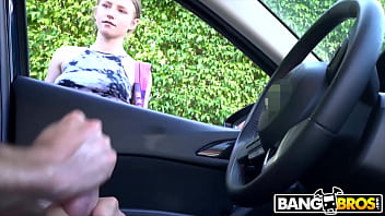 Preview 4 of Desi Grils Sex Vodies - BANGBROS - Flashed Dick At Precious Blonde Girl Walking Down The Street