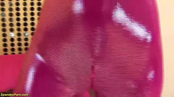 Preview 1 of Hot Mom Rape By Her Son - big boob spandex catsuit babe gets rough anal fucked