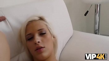 Preview 3 of Virgin Adel - VIP4k. Towheaded cutie earns a lot of money with her juicy pussy