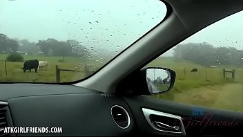 Preview 1 of Xxxhot Hd Video Downlod - Emma Hix sucks your cock in the car (POV Style)