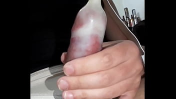 Preview 4 of Bbw Bush Fuck - Huge load in rubber condom