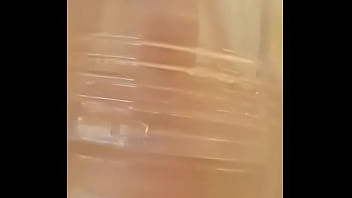 Preview 3 of Rita Argli - Guy Playing With Clear Fleshlight Till He Explodes Hot Amateur