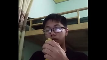 Preview 2 of Desi Repe Film - Thanh Minh ngu tập b&uacute_ cu bị sặc