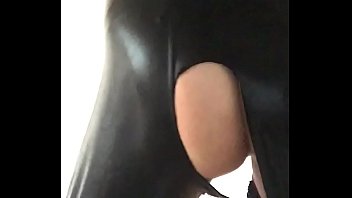 Preview 3 of Asli Sungai Miak - Horney in latex and jerking