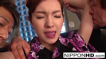 Preview 2 of Monster In Girl - Asian cutie has her pussy fingered and toyed to completion