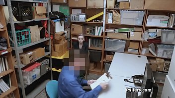 Preview 1 of Longpussylips Fuking - Perky blonde teen fucked during strip search