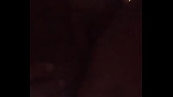Preview 3 of Lesbian Under Table Licking - Horny BBw Ebony playing with wet pussy