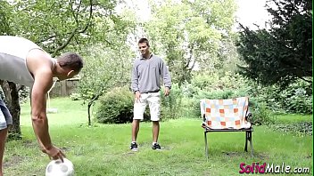 Preview 1 of Brazzil Com - Gay muscular stud sucking