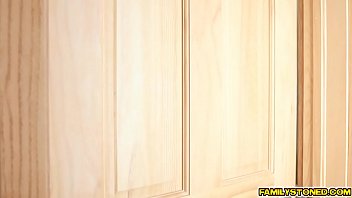 Preview 1 of Faking Xxc - Jade Amber hops and start fucking stepbro like a cowgirl!