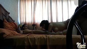 Preview 2 of Mom Beng Son - Girls Love Nuru Sliding Too