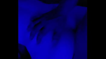 Preview 4 of 5 Men To Fuck One Gril - Blue light special