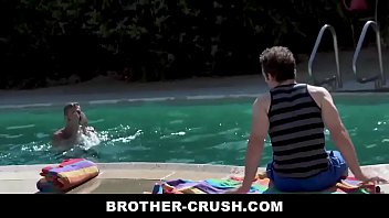 Preview 1 of Andreas Stepmom Beauty - Older Stepbrother And Friend Spitroasting y. - BROTHERCRUSH.COM
