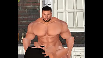 Preview 3 of Indian Dese Videos - handsome muscle hunk aaron donald fucks a local wife