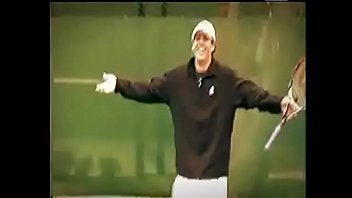 Preview 1 of Foot Feet Leg - Rafael Nadal Playing Video Games in Underwear