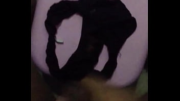 Preview 1 of Teenage X Sex - Huge cum shot on my step sister&#039_s panty ( view profile for pics)