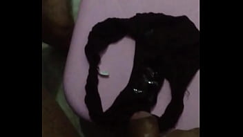 Preview 4 of Teenage X Sex - Huge cum shot on my step sister&#039_s panty ( view profile for pics)