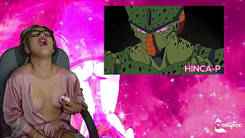 Preview 4 of Gilf Money Porn - FILL ME UP LIKE HOW HE DID ANDROID 18 - Reacting To Hinca P&#039_s Perfect Cell ExotiqFox Solo Gooner Girl Masturbation