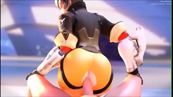 Preview 4 of Jade Jeweil - Overwatch - Tracker Riding (With Sound)