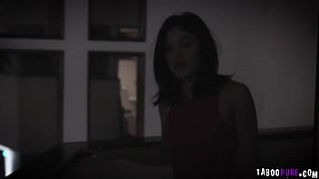 Preview 1 of Brazzer Mum Son - Brunette teen obsessed with having anal sex!