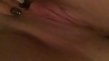 Preview 1 of Real Incest Proven And Brother - Playing with her pussy while I film