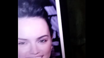 Preview 2 of Balack Big Afaricon - Daisy Ridley Cum Tribute