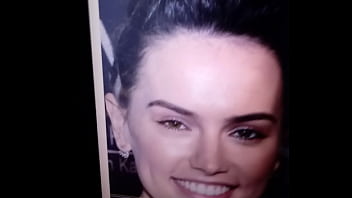 Preview 3 of Balack Big Afaricon - Daisy Ridley Cum Tribute