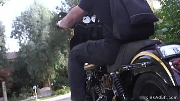 Preview 1 of Ohh Yea - Biker ties and fucks huge tits Milf