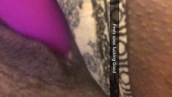 Preview 3 of Open Wide Pussies - Playing with my favorite toy ig:ebony.wett