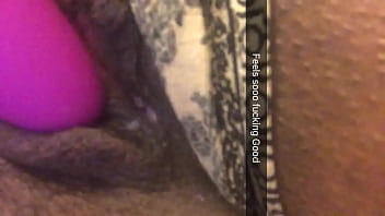 Preview 1 of Open Wide Pussies - Playing with my favorite toy ig:ebony.wett