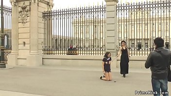 Preview 2 of Johnny Sins Rough Making Squirt - Petite slut d. in Madrid streets