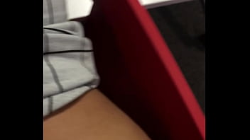 Preview 4 of Curvy Nasty Feet - Amateur couple have sex in classroom